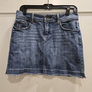 Apt. 9 Blue Denim Mini Skirt,size 4